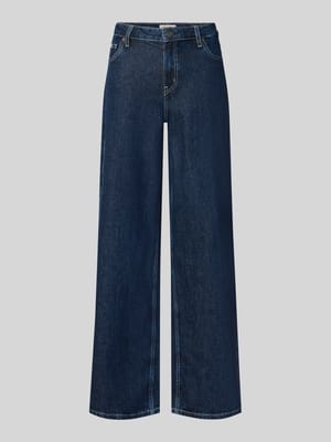 Wide Fit Jeans mit Logo-Patch Shop The Look MANNEQUINE