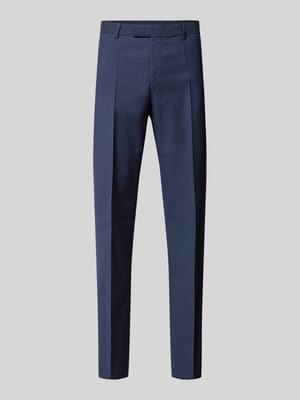 Spodnie garniturowe o kroju slim fit z czystej żywej wełny model 'H-Genius-263' Shop The Look MANNEQUINE