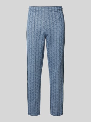 Straight Leg Sweatpants mit Galonstreifen Shop The Look MANNEQUINE