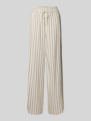 Loose Fit Stoffhose aus Viskose-Leinen-Mix Modell 'VIVA' Shop The Look MANNEQUINE