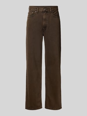 Loose straight fit jeans met steekzakken, model '565' Shop The Look MANNEQUINE