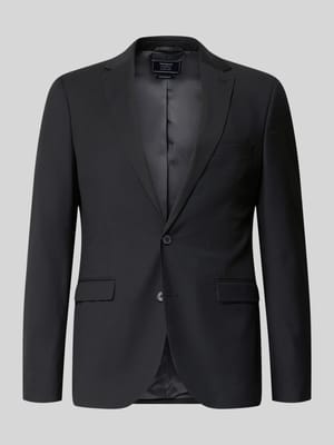 Super Slim Fit Sakko mit Viskose-Anteil Shop The Look MANNEQUINE