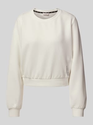 Sweatshirt mit Strasssteinbesatz Shop The Look MANNEQUINE