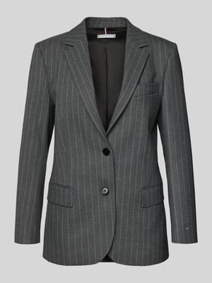 Krótki żakiet o kroju relaxed fit z dodatkiem wiskozy Shop The Look MANNEQUINE