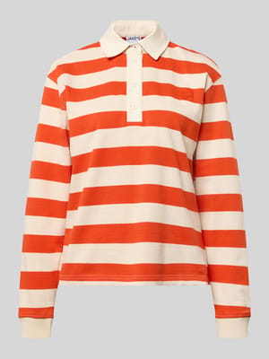 Longsleeve mit Label-Stitching Shop The Look MANNEQUINE