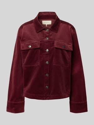 Jack met knoopsluiting, model 'Cordy' Shop The Look MANNEQUINE