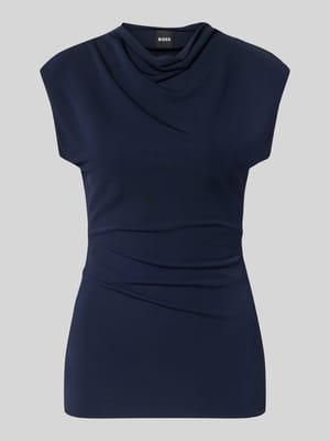 Slim Fit Top aus Viskose Modell 'ALEMMA' Shop The Look MANNEQUINE