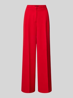 Straight Leg Stoffhose mit elastischem Bund Shop The Look MANNEQUINE