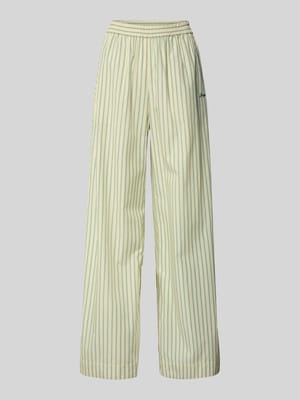 Wide Leg Hose aus reiner Baumwolle Modell 'C_TIPLYN' Shop The Look MANNEQUINE