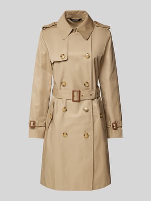 Trenchcoat mit Taillengürtel Shop The Look MANNEQUINE