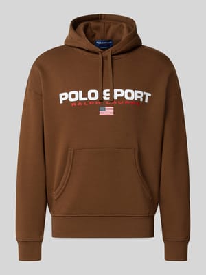 Relaxed Fit Hoodie aus Baumwoll-Mix Shop The Look MANNEQUINE