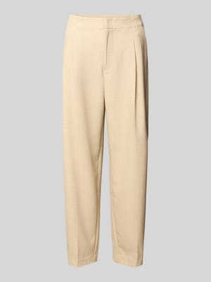 Broek met achterzakken model 'Leysa Flair' Shop The Look MANNEQUINE