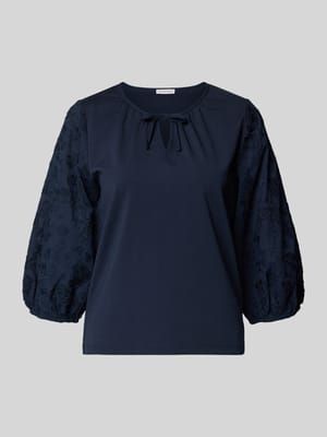Bluzka bez rękawów o kroju regular fit z mieszanki bawełny Shop The Look MANNEQUINE