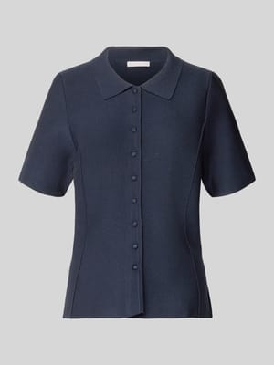 Koszulka z dzianiny z Mieszanka wiskozy z Listwa guzikowa Shop The Look MANNEQUINE