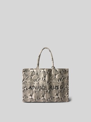 Shopper aus reiner Baumwolle Shop The Look MANNEQUINE