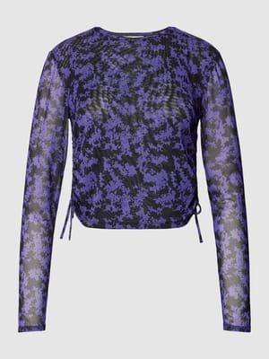 Longsleeve mit seitlichen Schnürungen Shop The Look MANNEQUINE