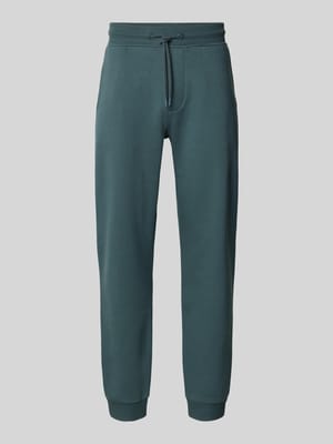 Regular Fit Sweatpants mit elastischen Beinabschlüssen Shop The Look MANNEQUINE
