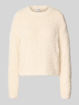 Sweter z dzianiny z efektowną przędzą model ‘SASSY’ Shop The Look MANNEQUINE