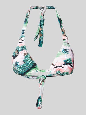 Bikinitop met all-over print Shop The Look MANNEQUINE
