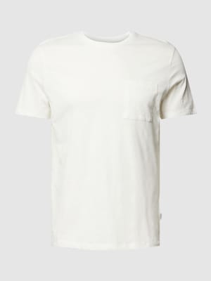 T-Shirt mit Brusttasche Modell 'THOR' Shop The Look MANNEQUINE