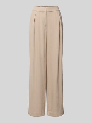 Broek van viscosemix met steekzakken Shop The Look MANNEQUINE