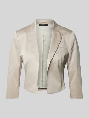 Blazer in effen design Shop The Look MANNEQUINE