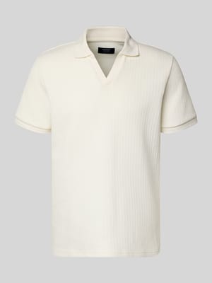 regular fit knitwear poloshirt met V-hals Shop The Look MANNEQUINE