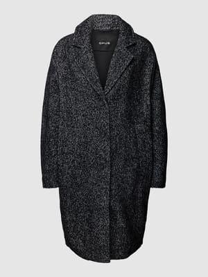 Płaszcz z fakturowanym wzorem model ‘Hajoki’ Shop The Look MANNEQUINE