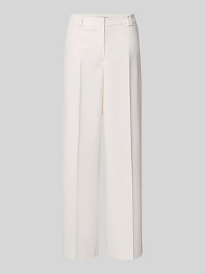 Stoffhose aus Viskose-Mix mit Bügelfalte Shop The Look MANNEQUINE