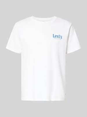 Relaxed Fit T-Shirt aus reiner Baumwolle Shop The Look MANNEQUINE