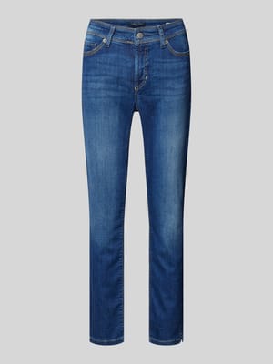 Slim fit jeans met verkort model, model 'PIPER' Shop The Look MANNEQUINE