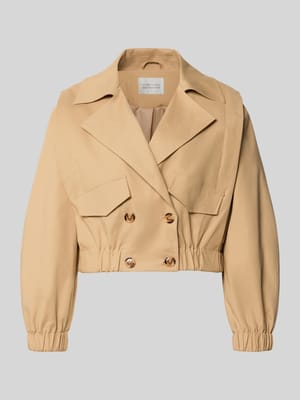 Jacke mit Reverskragen und Pattentaschen Modell 'Hedi' Shop The Look MANNEQUINE