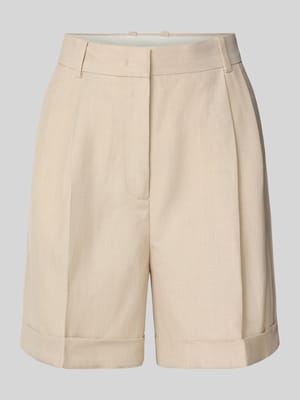 Regular Fit Chinoshorts mit Leinen-Anteil Shop The Look MANNEQUINE