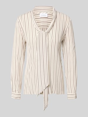 Slim Fit Schluppenbluse aus Viskose Shop The Look MANNEQUINE