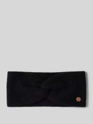 Kasjmier hoofdband met labelapplicatie Shop The Look MANNEQUINE