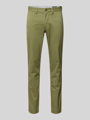 Slim Stretch Fit Chino mit Gürtelschlaufen Shop The Look MANNEQUINE