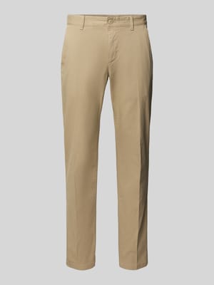 Shaped Fit Chino aus Baumwolle Shop The Look MANNEQUINE