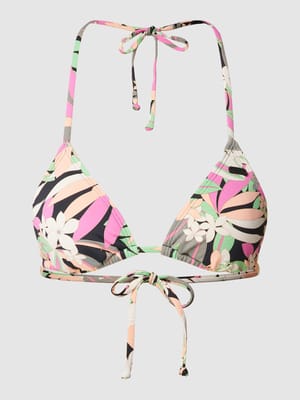 Top bikini ze wzorem na całej powierzchni Shop The Look MANNEQUINE