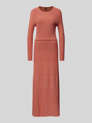 Strickkleid mit Rundhalsausschnitt Shop The Look MANNEQUINE