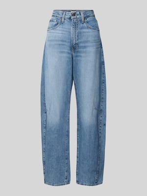 Jeansy Barrel Fit z 5 kieszeniami Shop The Look MANNEQUINE