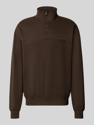 Relaxed Fit Sweatshirt aus Baumwoll-Modal-Mix Shop The Look MANNEQUINE