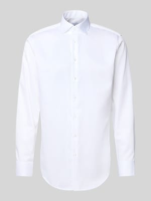 Regular Fit Business-Hemd mit Knopfleiste Shop The Look MANNEQUINE