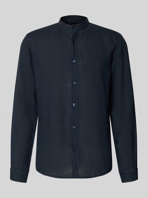 Regular Fit Freizeithemd aus reinem Leinen Modell 'RACE_1_M' Shop The Look MANNEQUINE