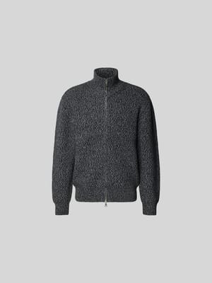 Strickjacke mit Reißverschluss Shop The Look MANNEQUINE