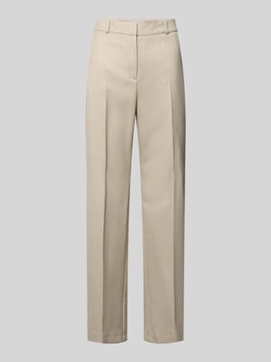 Hose aus Viskose-Mix mit Bügelfalten Shop The Look MANNEQUINE