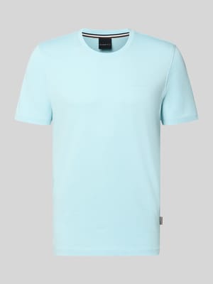 Regular Fit T-Shirt aus reiner Baumwolle Shop The Look MANNEQUINE