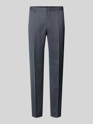 Regular Fit Anzughose mit Schurwoll-Mix Modell 'Leon' Shop The Look MANNEQUINE
