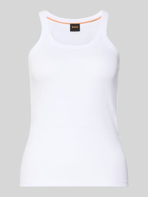 Slim Fit Tank Top aus Baumwoll-Mix Modell 'C_EPETITE' Shop The Look MANNEQUINE