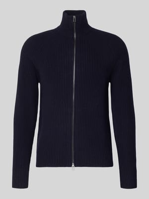 Kurtka z dzianiny o kroju regular fit z czystej wełny Shop The Look MANNEQUINE