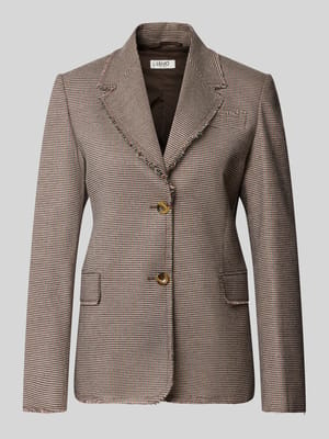 Slim Fit Blazer mit Pattentaschen Modell 'TINTO FILO' Shop The Look MANNEQUINE